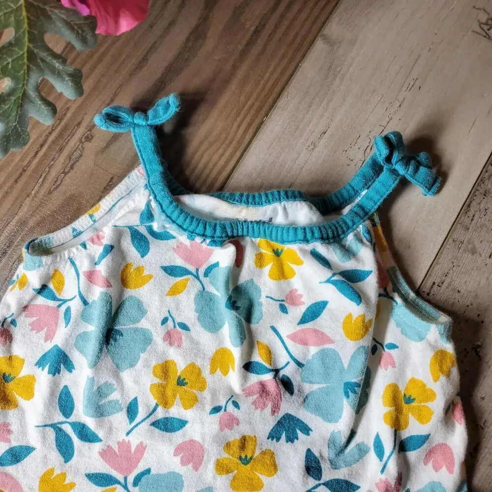 Carter's Toddler Girl Floral Casual Outfit Size 18 Months